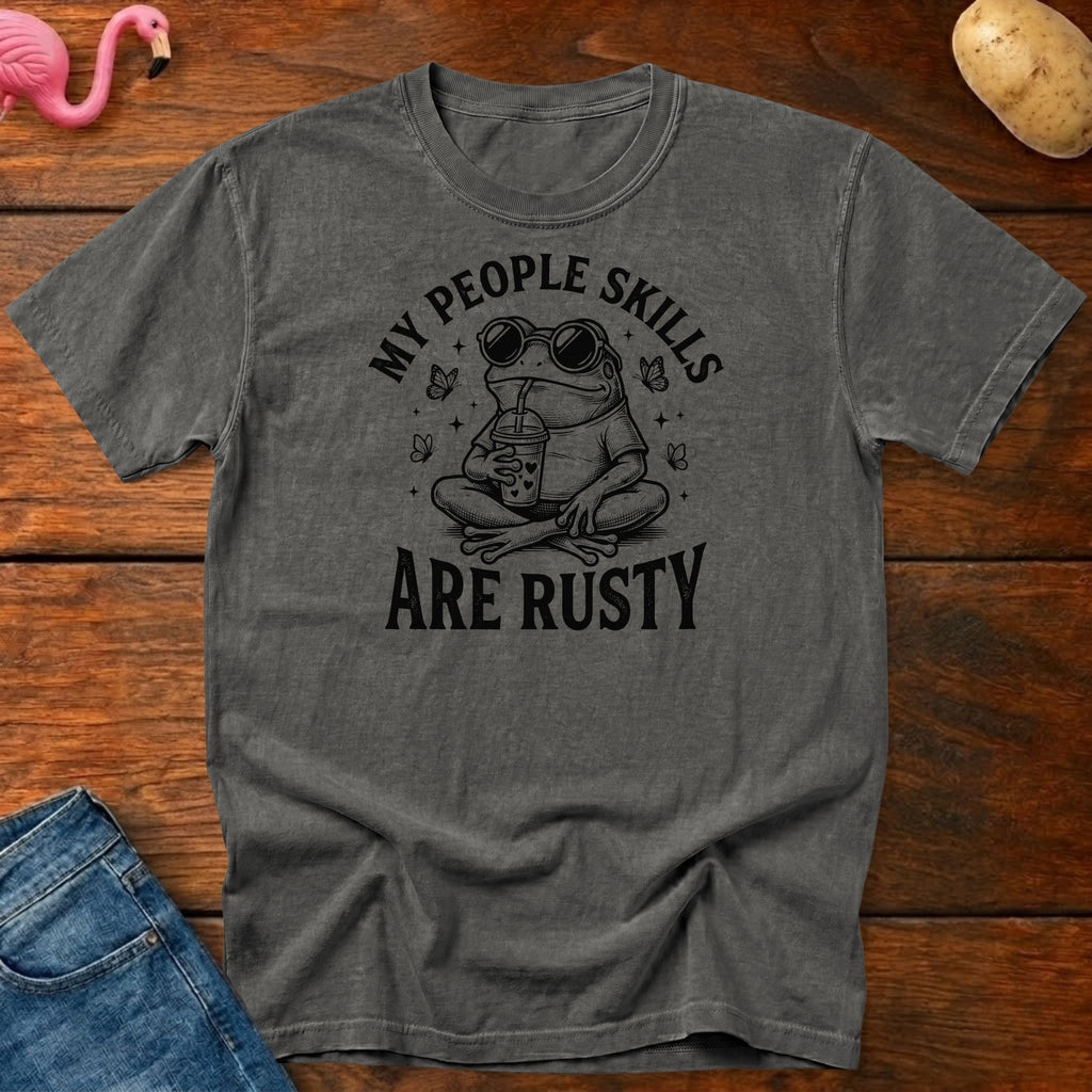 Skills Are Rusty Vintage Heavyweight Graphic Tee