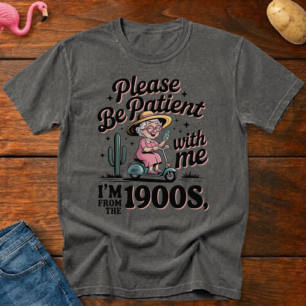 Please Be Patient 1900s Vintage Heavyweight Graphic Tee
