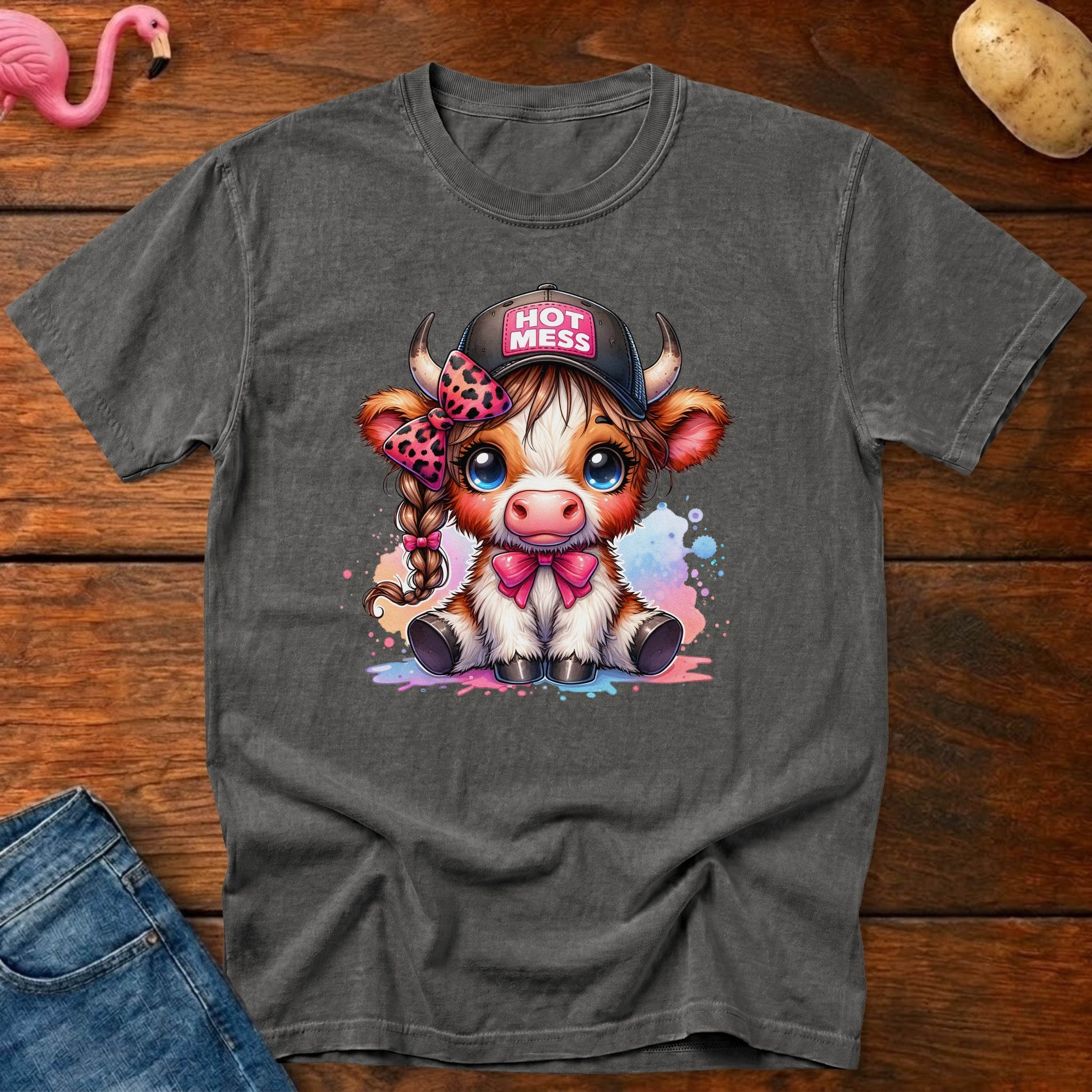 Hot Mess Vintage Heavyweight Graphic Tee