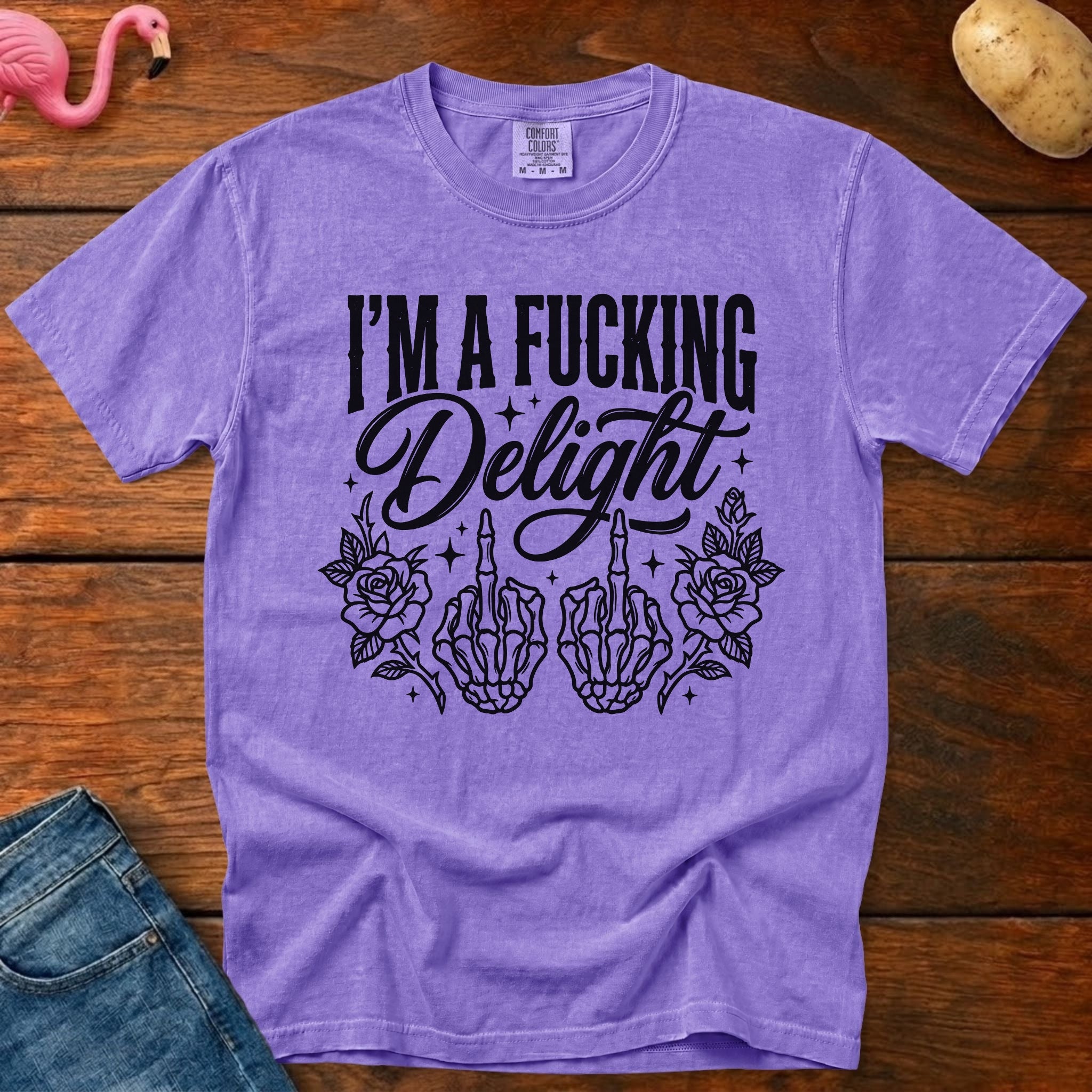 Delight Vintage Heavyweight Graphic Tee