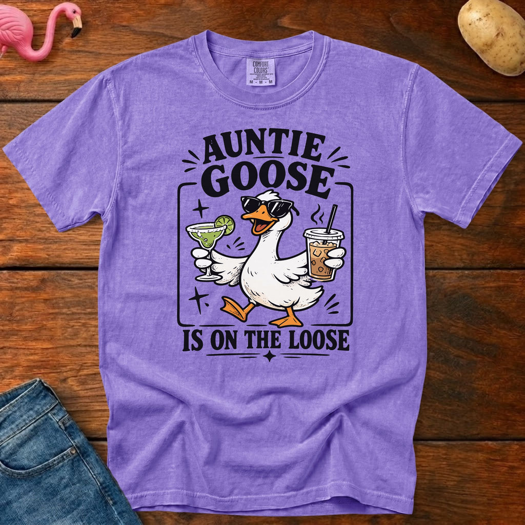 Auntie Goose Vintage Heavyweight Graphic Tee