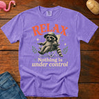 Nothing is Under Control Vintage Heavyweight Graphic Tee