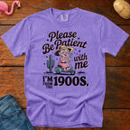 Please Be Patient 1900s Vintage Heavyweight Graphic Tee