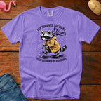 Survived Too Many Storms Vintage Heavyweight Graphic Tee