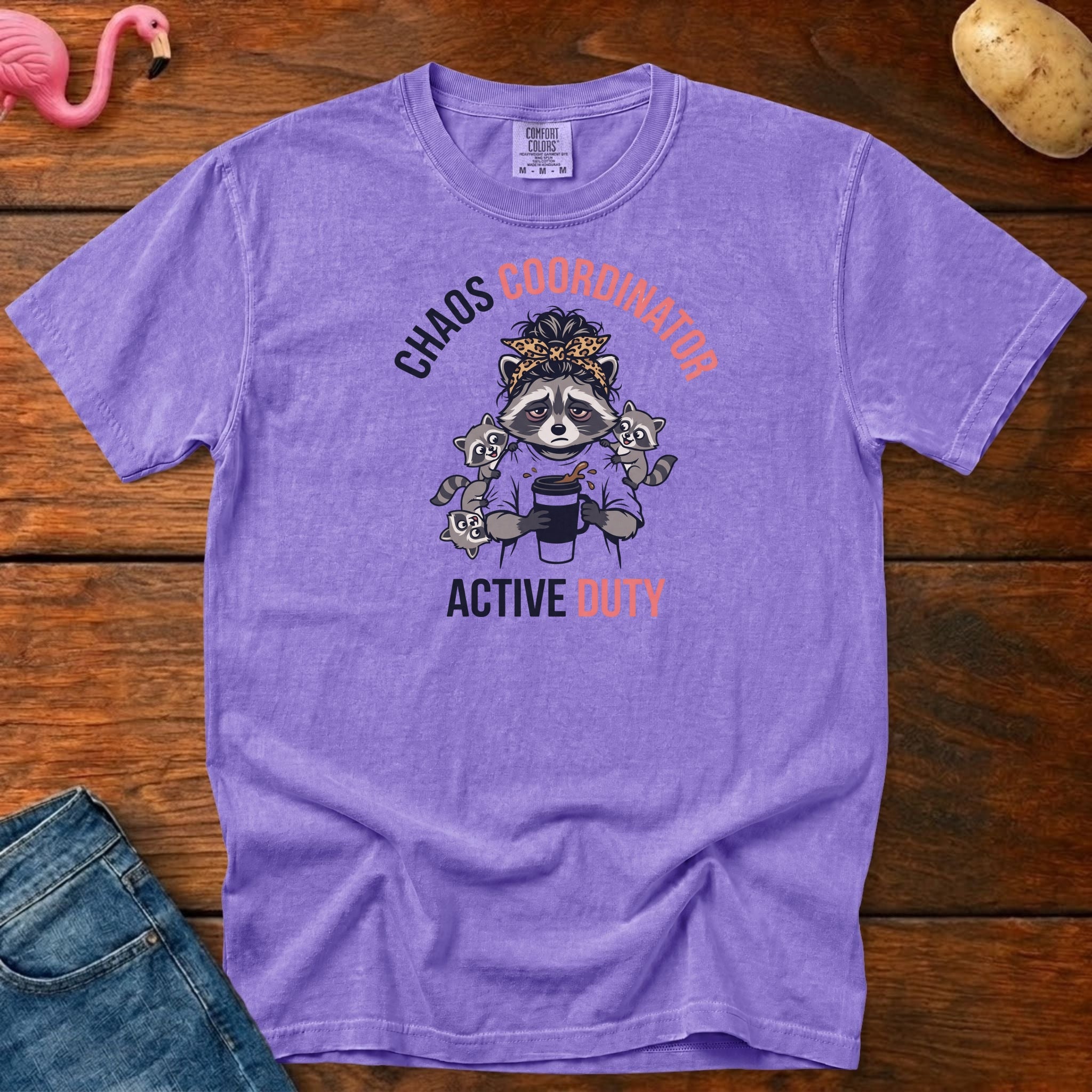 Chaos Cordinator Vintage Heavyweight Graphic Tee