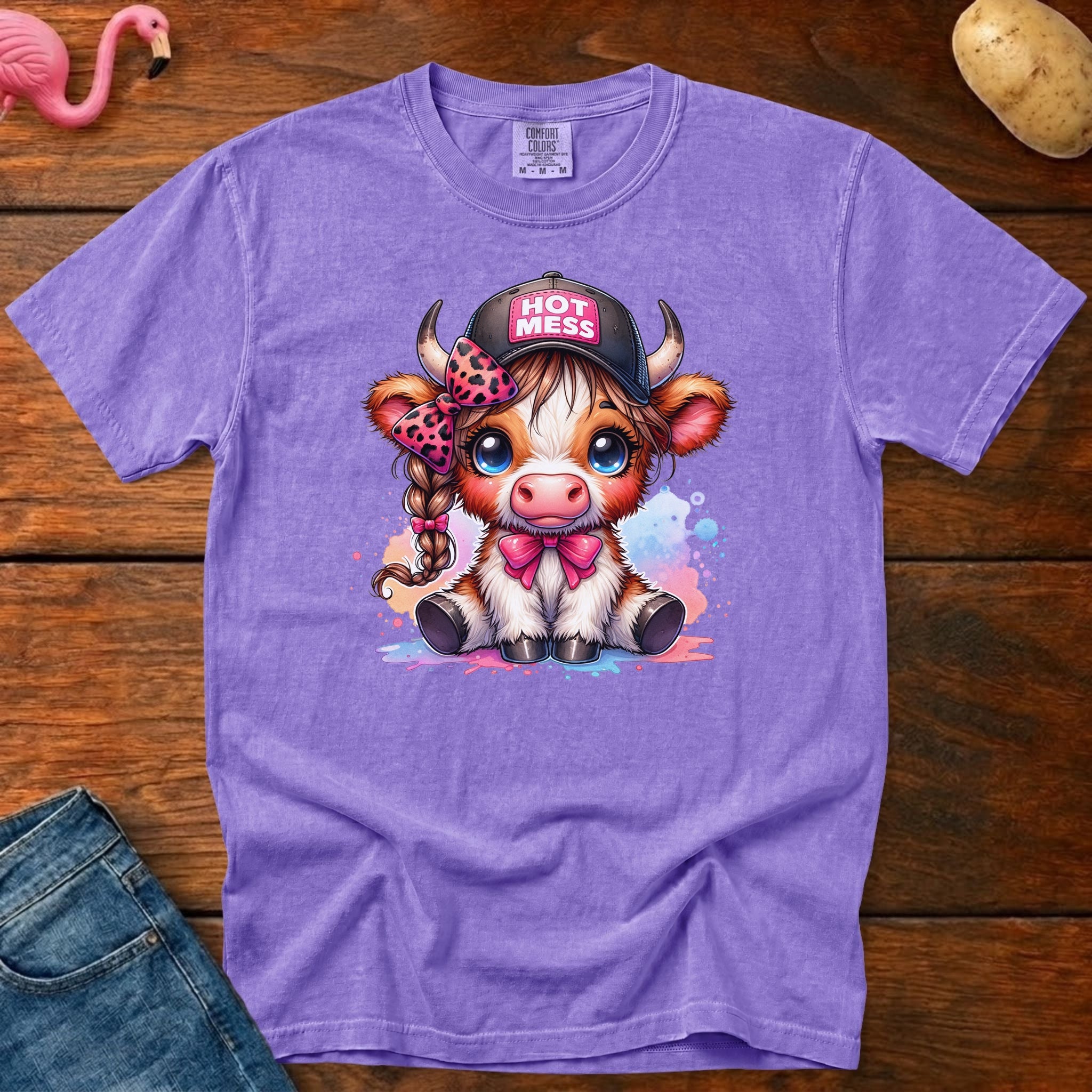 Hot Mess Vintage Heavyweight Graphic Tee