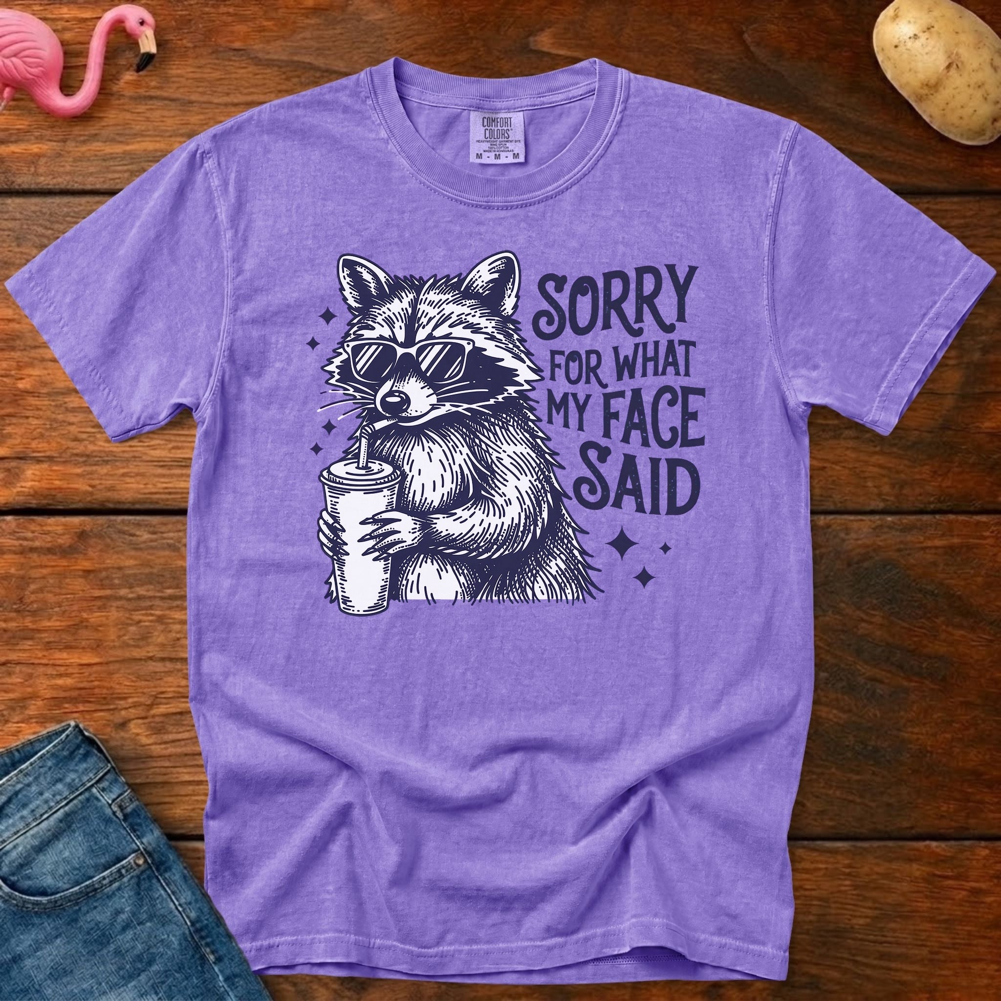 My Face Said Heavyweight Graphic Tee