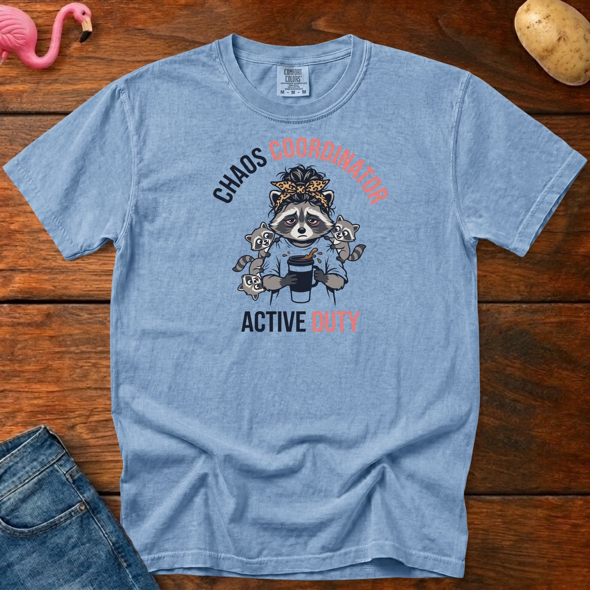 Chaos Cordinator Vintage Heavyweight Graphic Tee