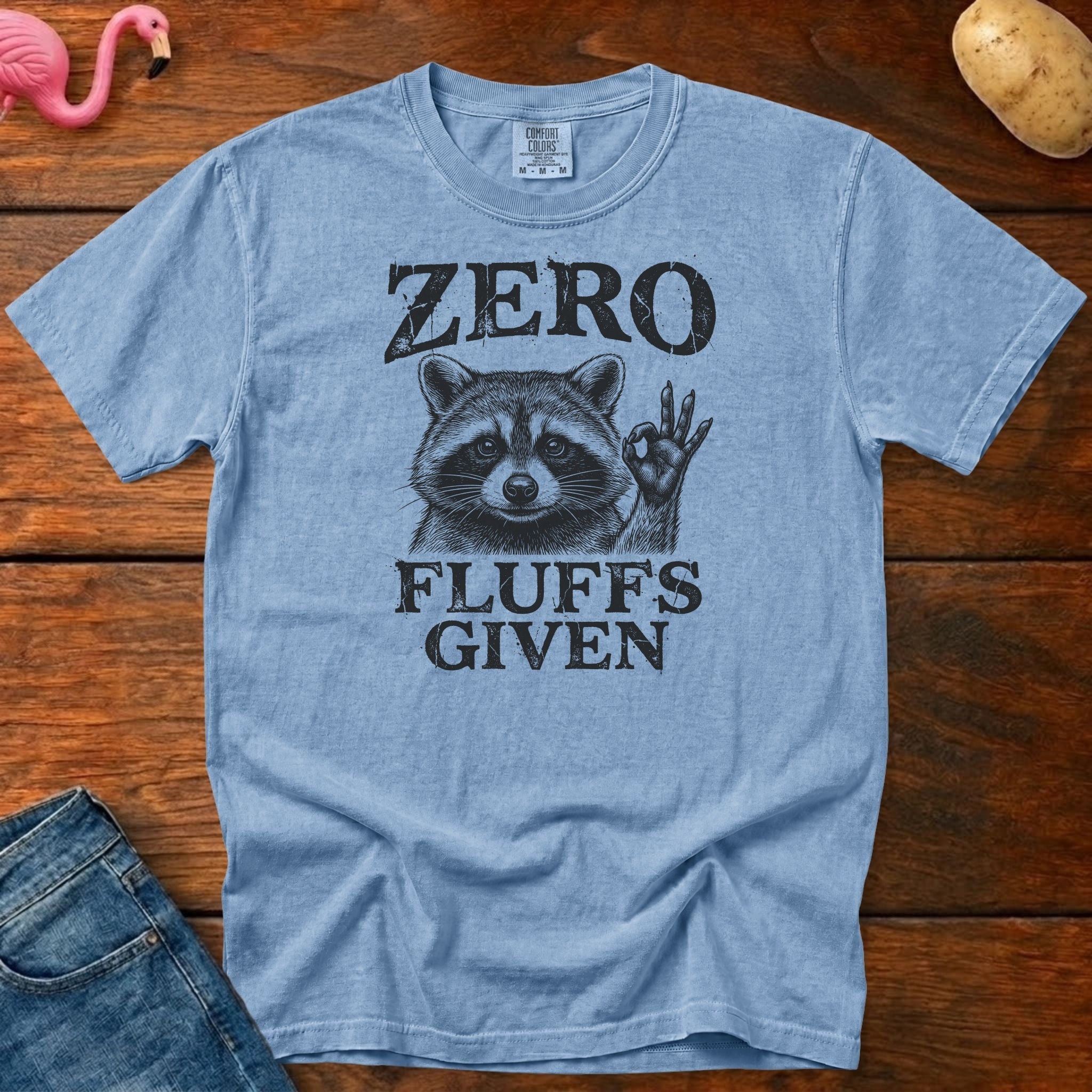 Zero Fluffs Given Vintage Heavyweight Graphic Tee