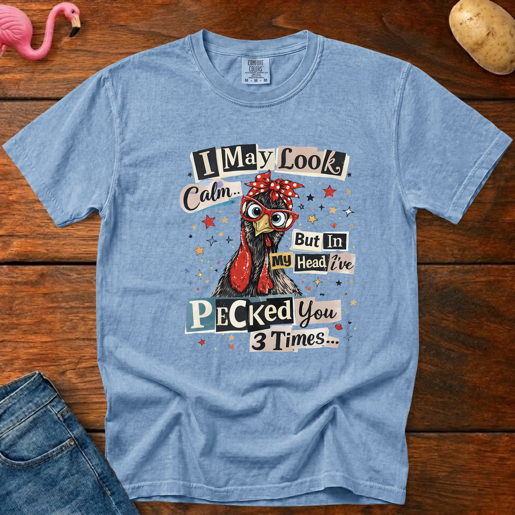 Pecked You Vintage Heavyweight Graphic Tee