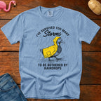 Survived Too Many Storms Vintage Heavyweight Graphic Tee