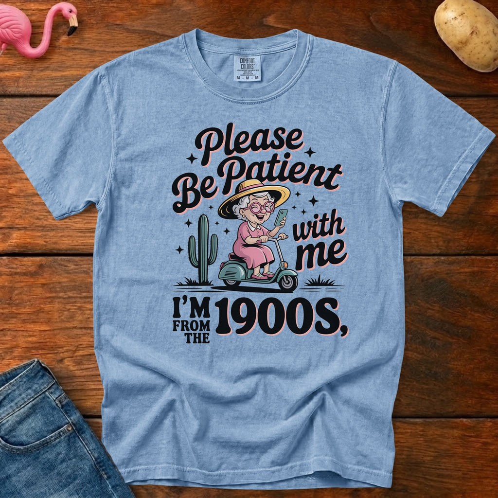 Please Be Patient 1900s Vintage Heavyweight Graphic Tee