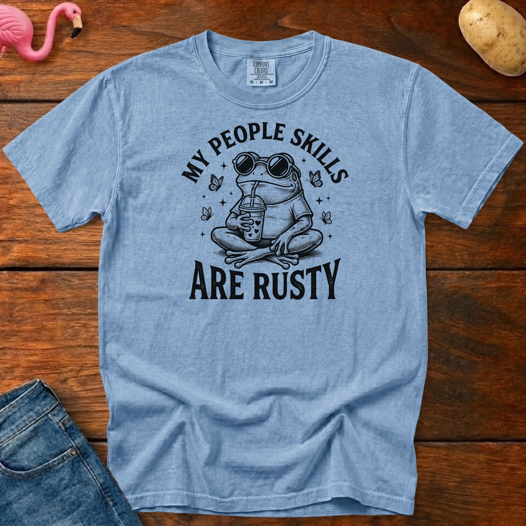 Skills Are Rusty Vintage Heavyweight Graphic Tee