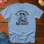 Skills Are Rusty Vintage Heavyweight Graphic Tee