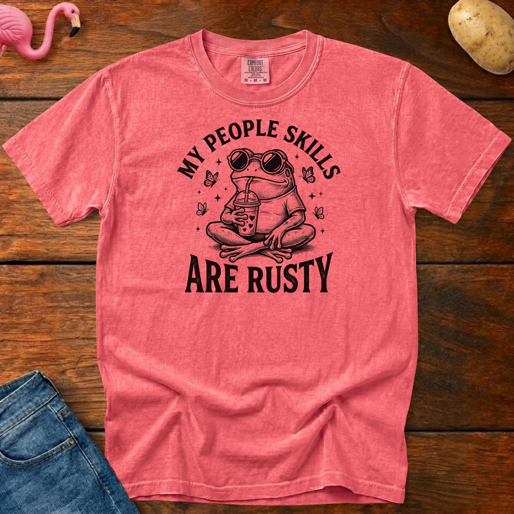 Skills Are Rusty Vintage Heavyweight Graphic Tee