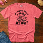 Skills Are Rusty Vintage Heavyweight Graphic Tee