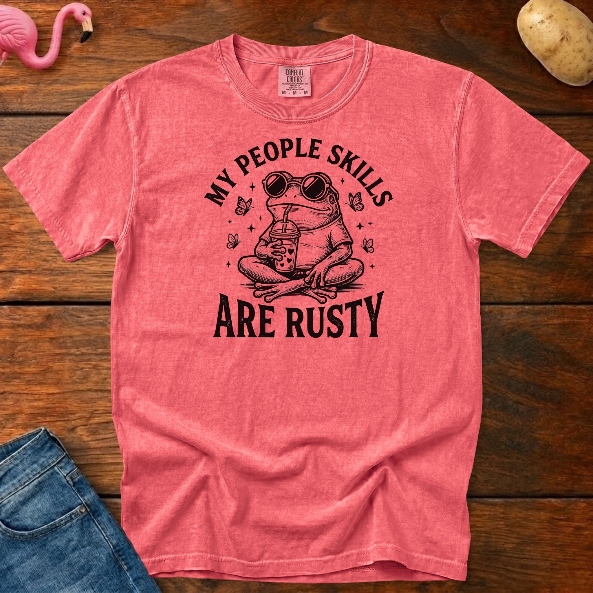 Skills Are Rusty Vintage Heavyweight Graphic Tee