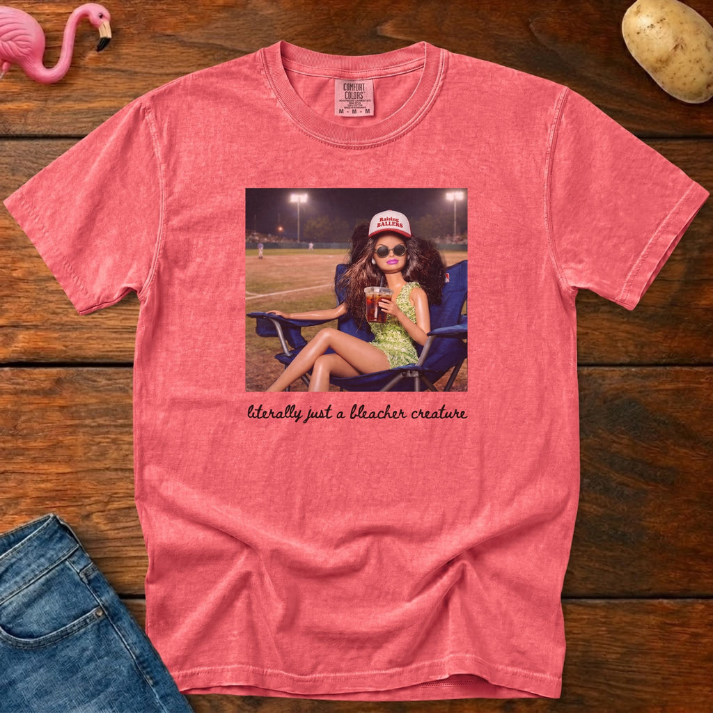 Doll Baseball Mom Vintage Heavyweight Graphic Tee