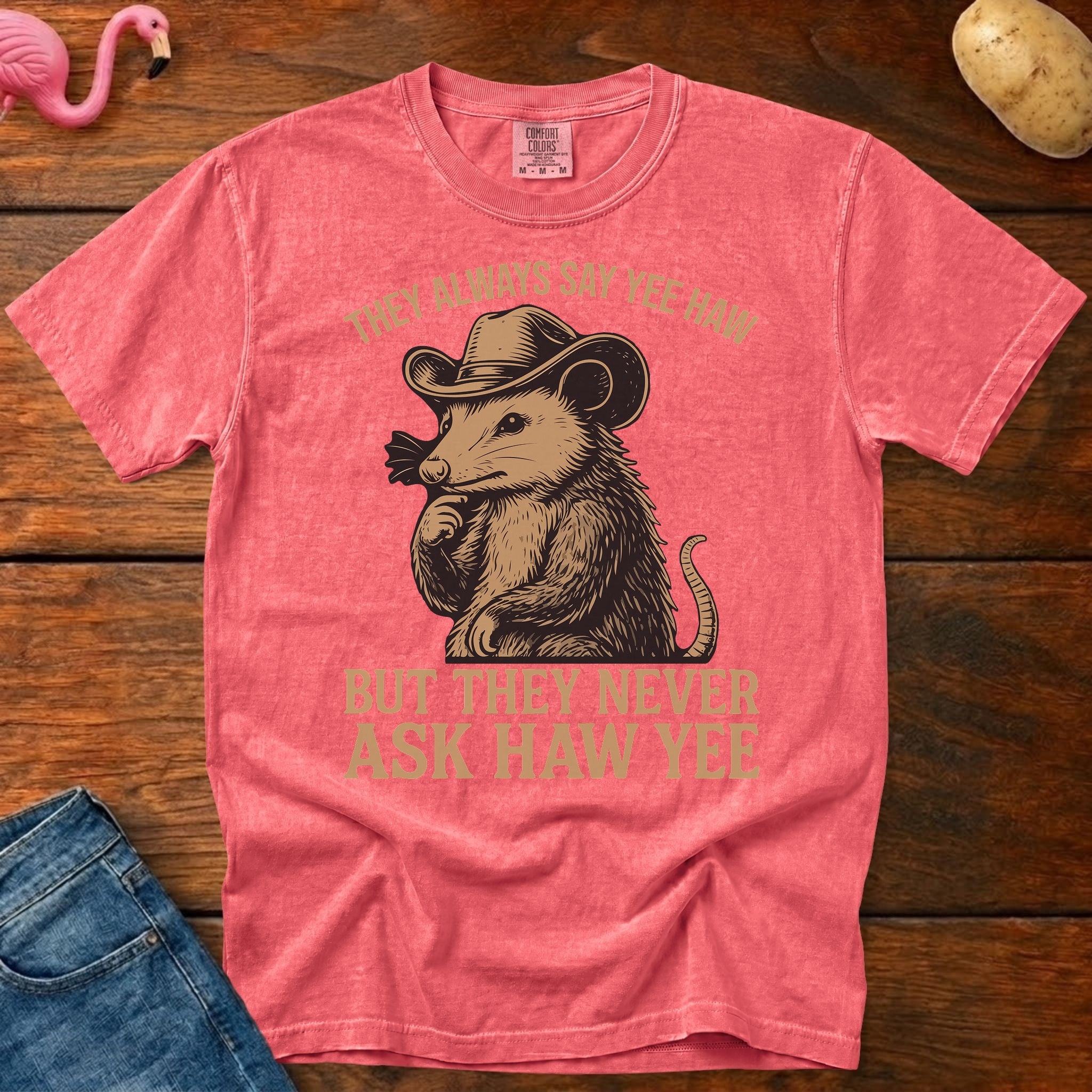 Ask Haw Yee Vintage Heavyweight Graphic Tee