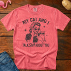My Cat Vintage Heavyweight Graphic Tee