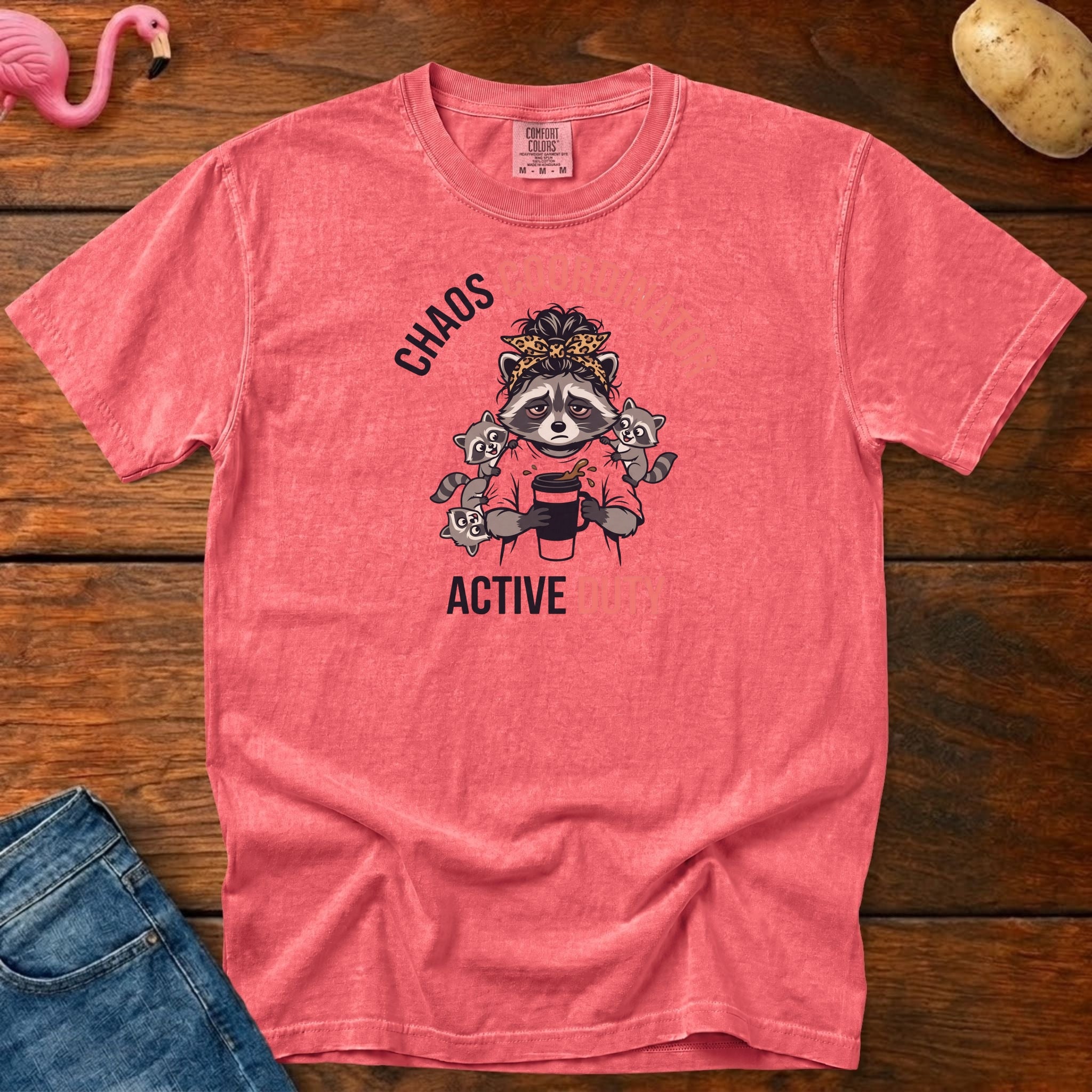 Chaos Cordinator Vintage Heavyweight Graphic Tee
