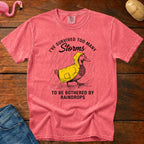 Survived Too Many Storms Vintage Heavyweight Graphic Tee