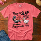 Slap Idiot Day Vintage Heavyweight Graphic Tee