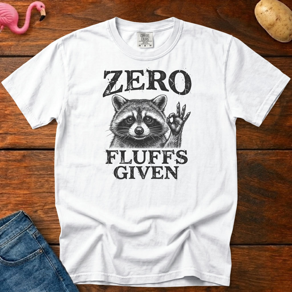 Zero Fluffs Given Vintage Heavyweight Graphic Tee