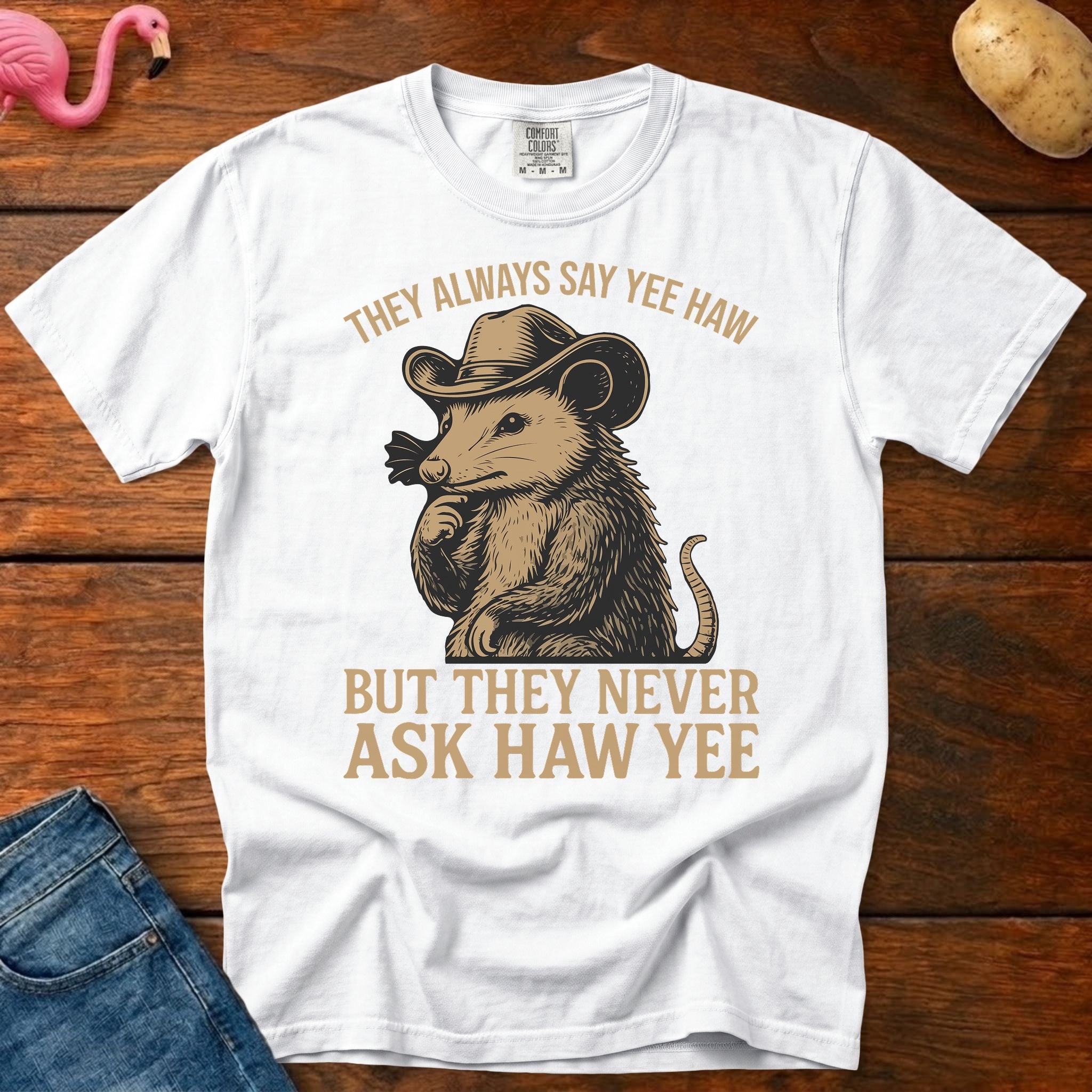 Ask Haw Yee Vintage Heavyweight Graphic Tee