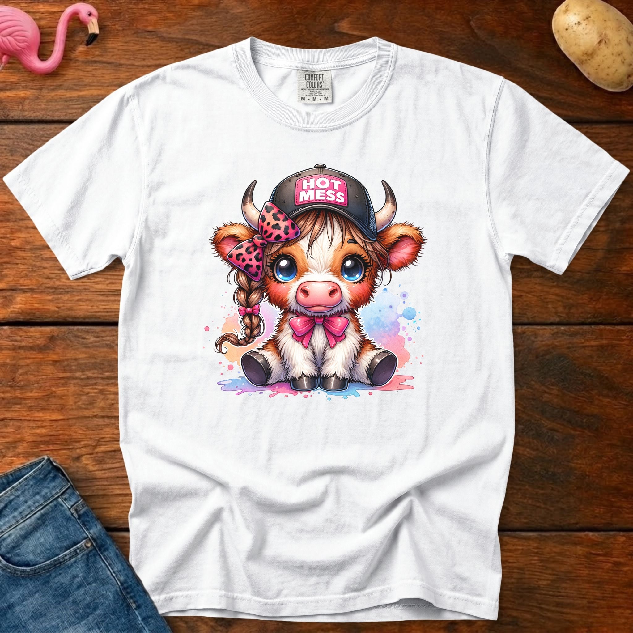 Hot Mess Vintage Heavyweight Graphic Tee