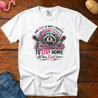 Stay Home Heavyweight Vintage Graphic Tee