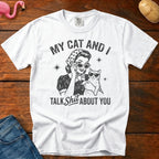 My Cat Vintage Heavyweight Graphic Tee