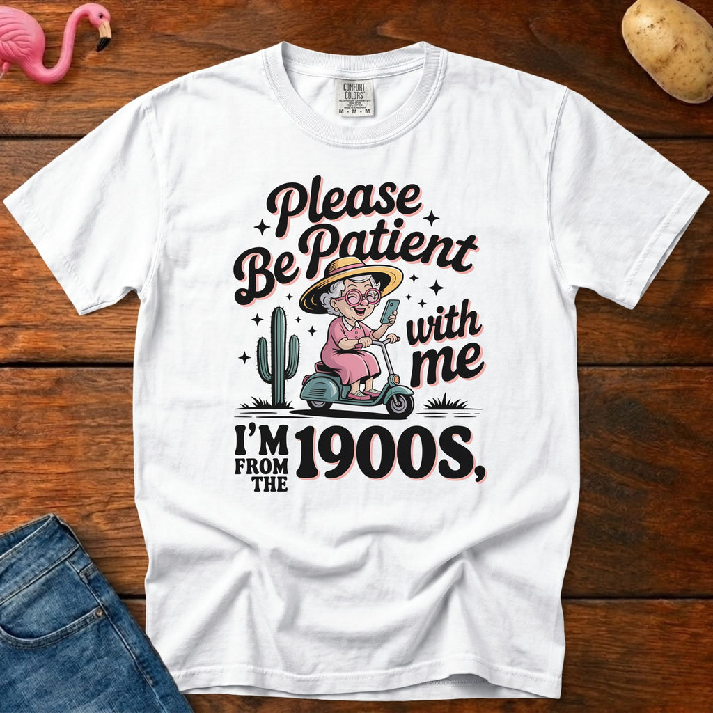 Please Be Patient 1900s Vintage Heavyweight Graphic Tee