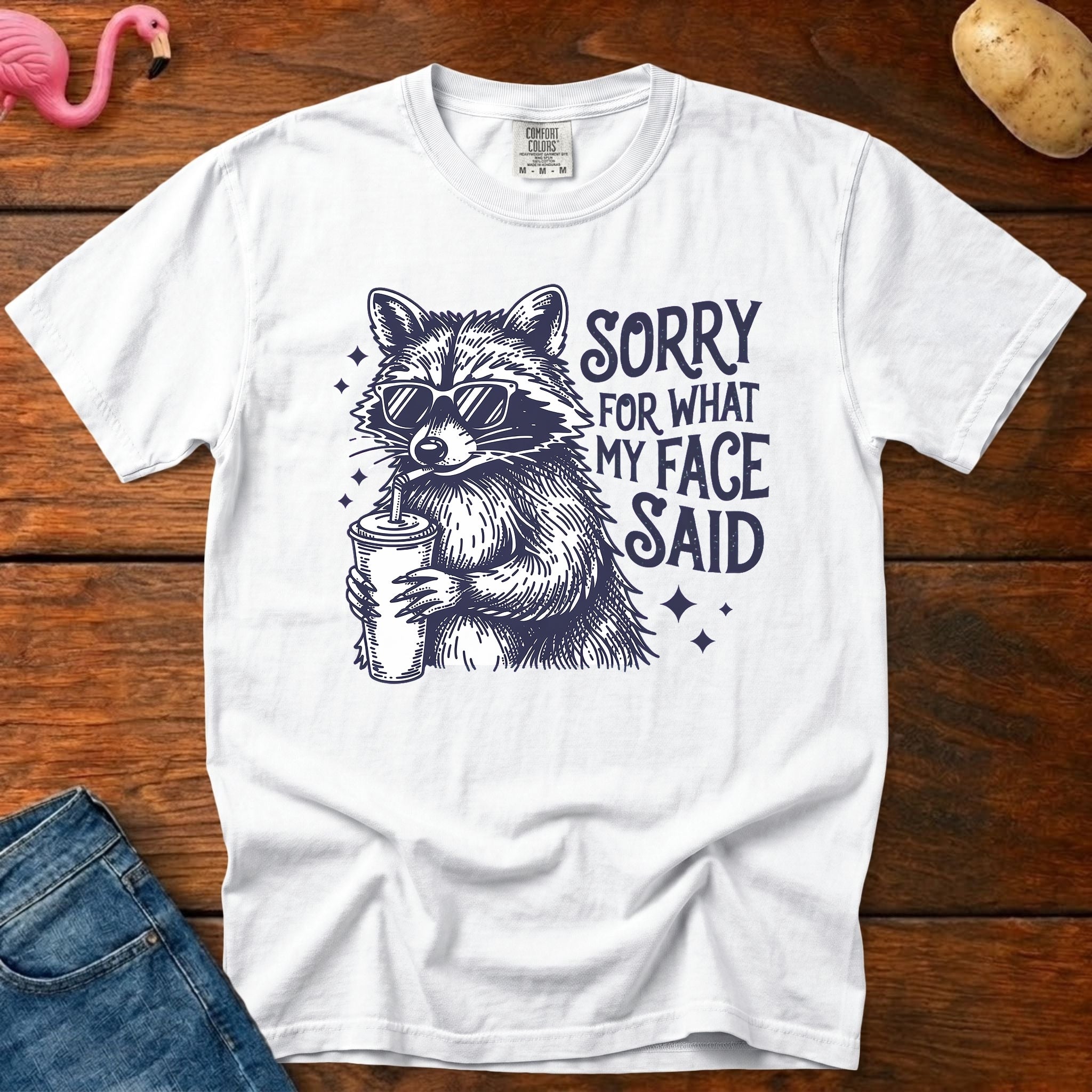 My Face Said Heavyweight Graphic Tee