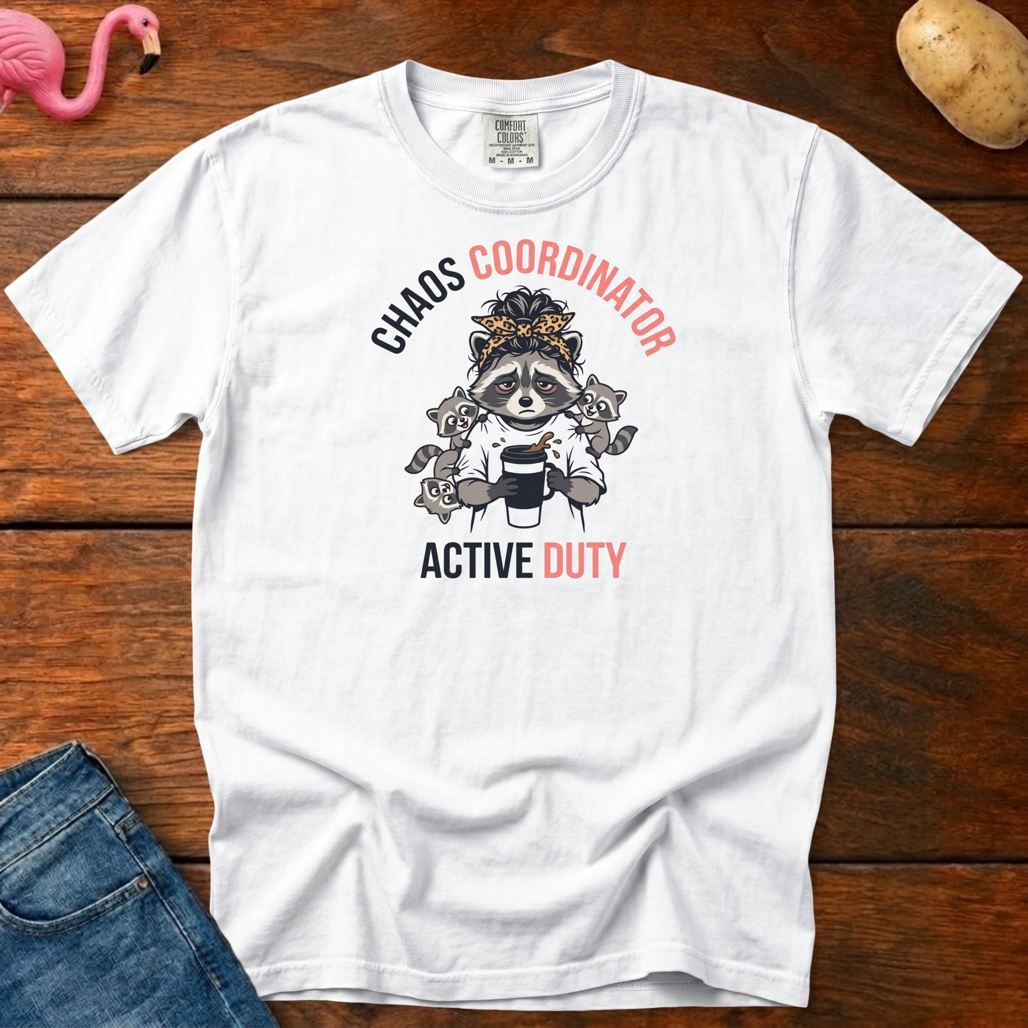 Chaos Cordinator Vintage Heavyweight Graphic Tee