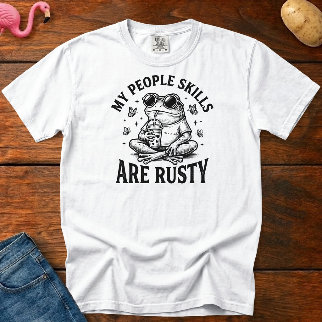 Skills Are Rusty Vintage Heavyweight Graphic Tee