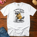 Survived Too Many Storms Vintage Heavyweight Graphic Tee