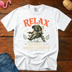 Nothing is Under Control Vintage Heavyweight Graphic Tee