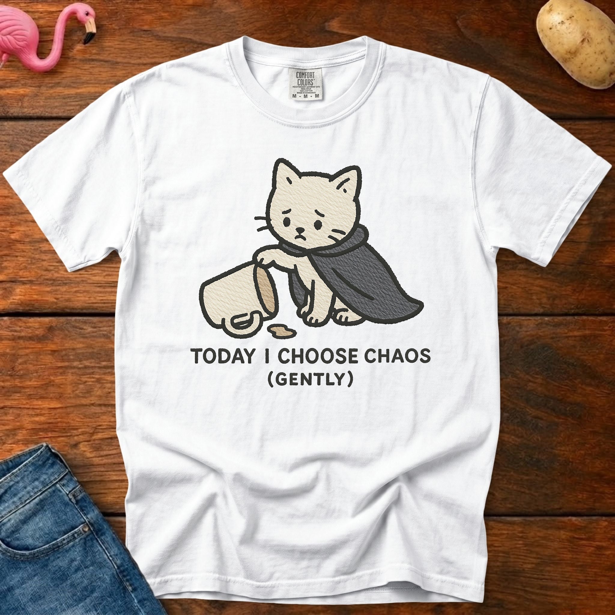 Choose Chaos Heavyweight Vintage Graphic Tee