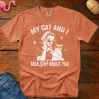 My Cat Vintage Heavyweight Graphic Tee