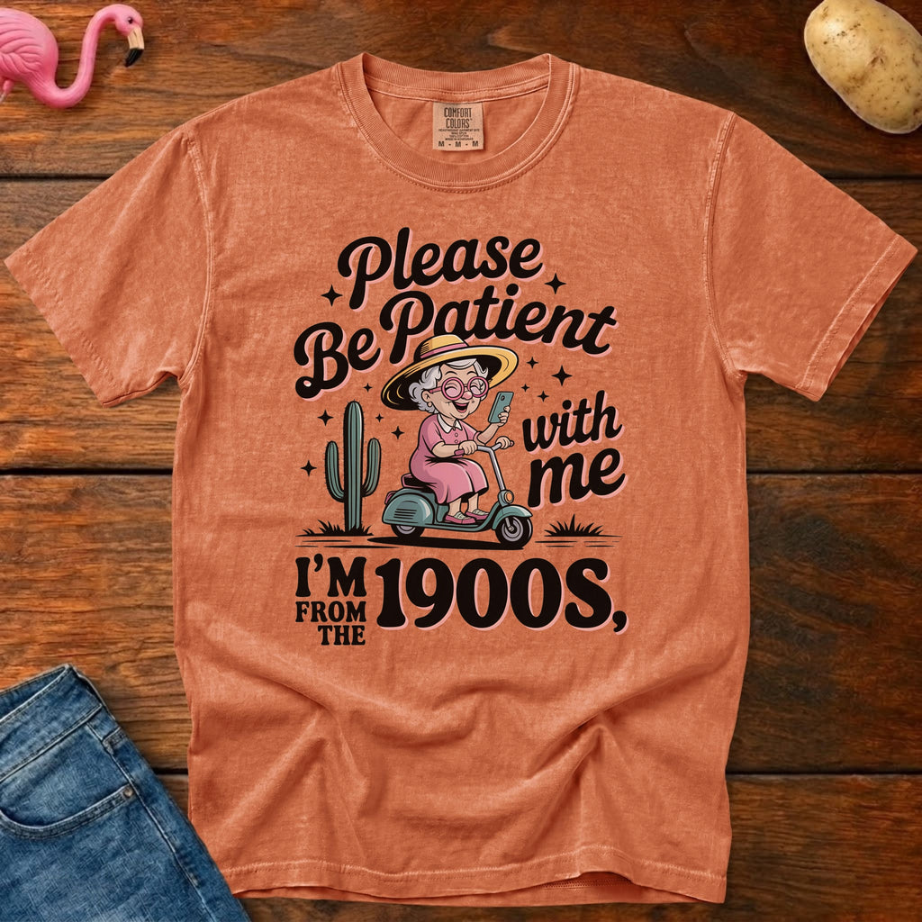 Please Be Patient 1900s Vintage Heavyweight Graphic Tee