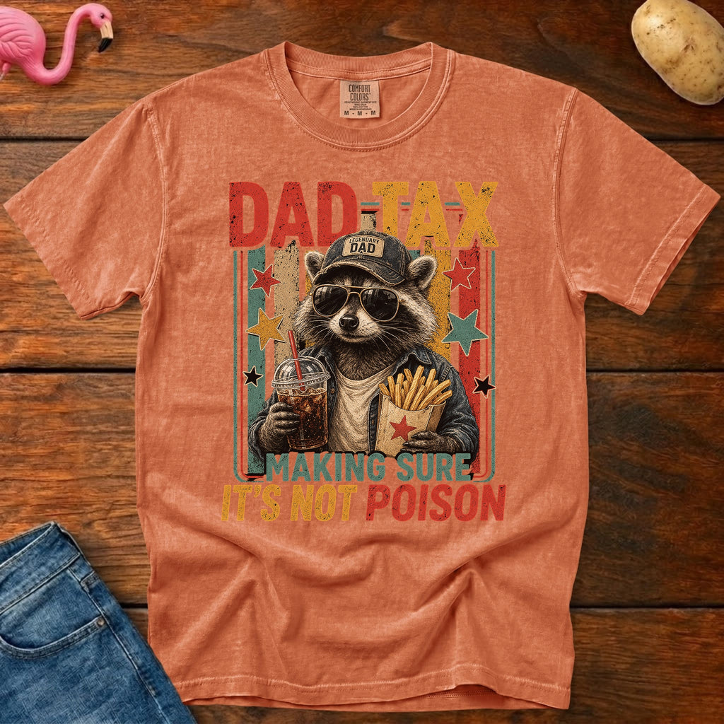 Dad Tax Vintage Heavyweight Graphic Tee