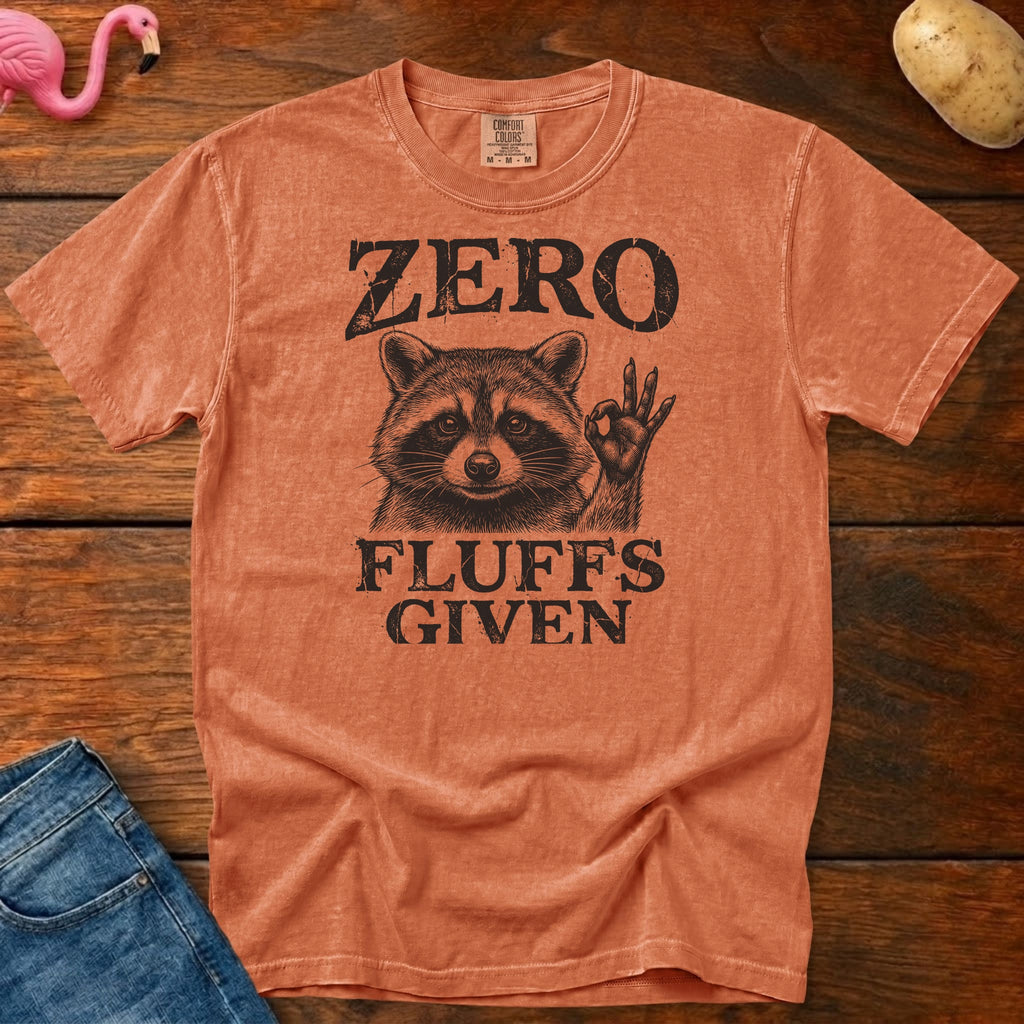 Zero Fluffs Given Vintage Heavyweight Graphic Tee