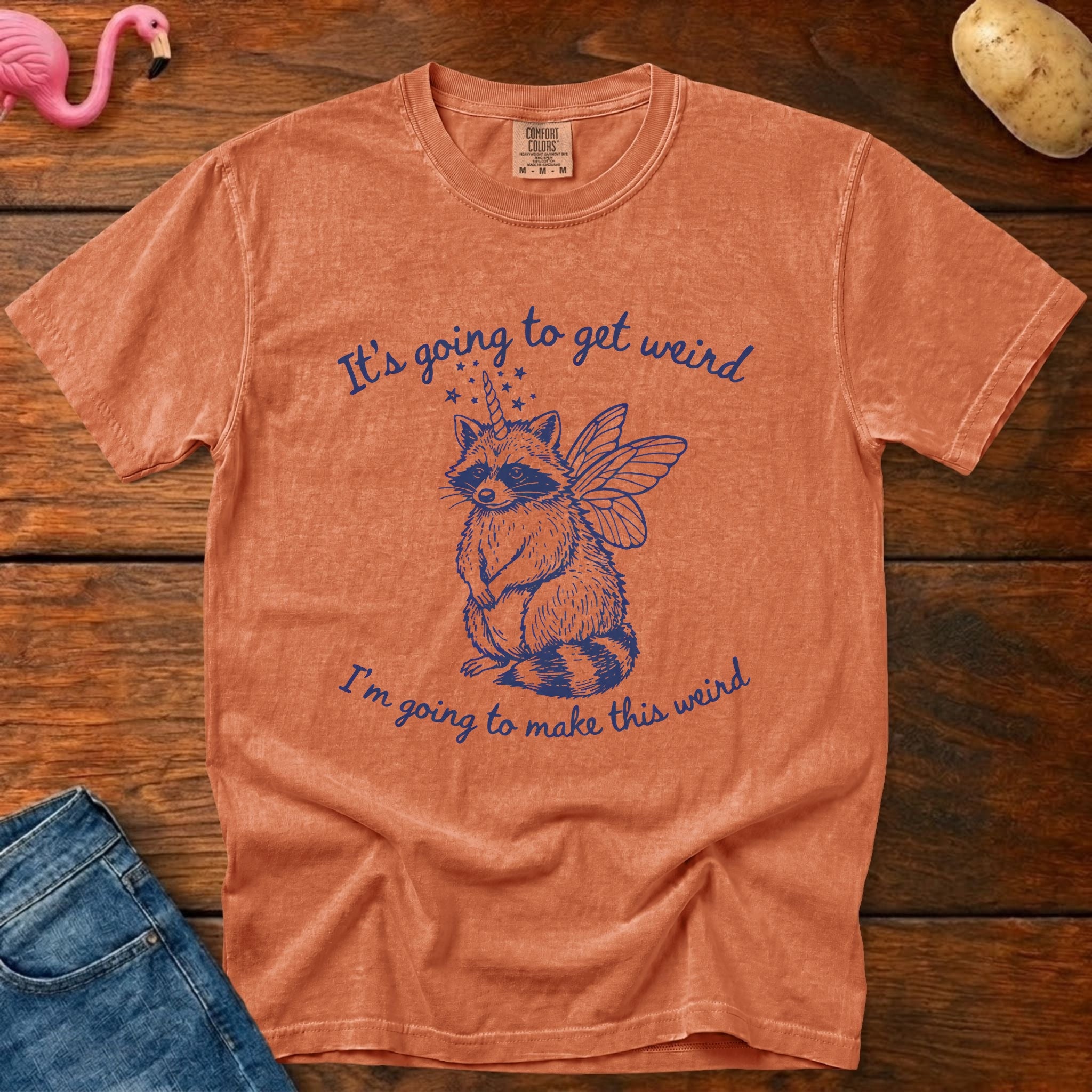 Weird Vintage Heavyweight Graphic Tee