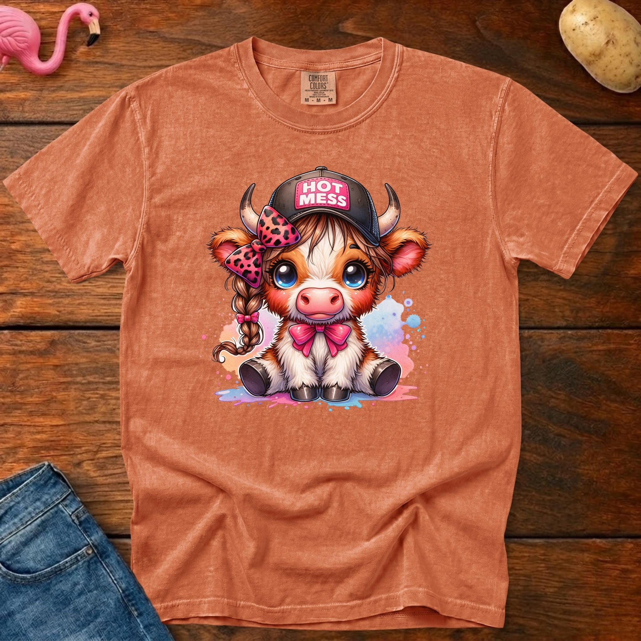 Hot Mess Vintage Heavyweight Graphic Tee