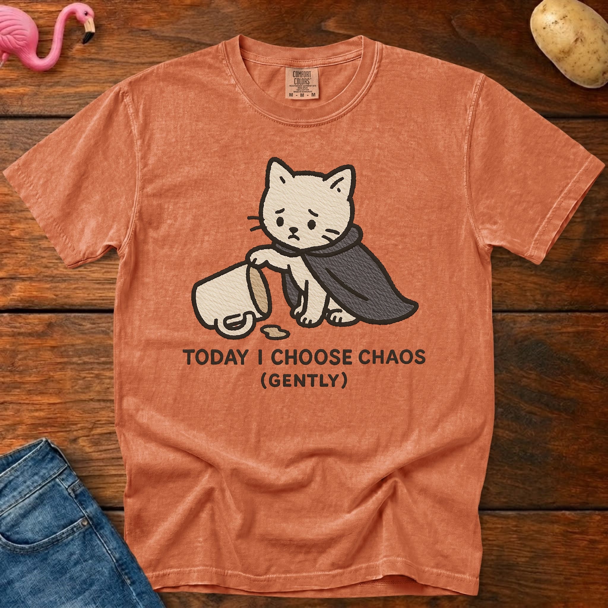 Choose Chaos Heavyweight Vintage Graphic Tee